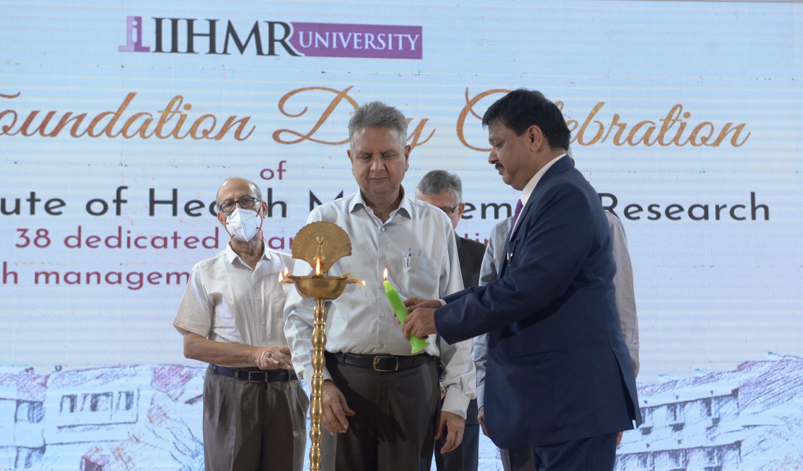 Celebrating 38th Foundation Day of IIHMR, Jaipur 